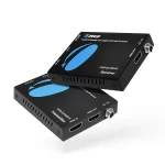 OREI HDMI Extender Over Cat6/7 - 4K@60Hz  Upto 165 Ft - IR & Loop-Out- UHD-EX165H-K
